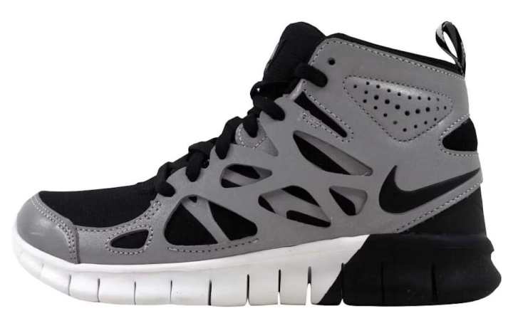 Nike Nike Free Run 2 Sneakerboot Premium Black/Black Metallic Silver White Women's