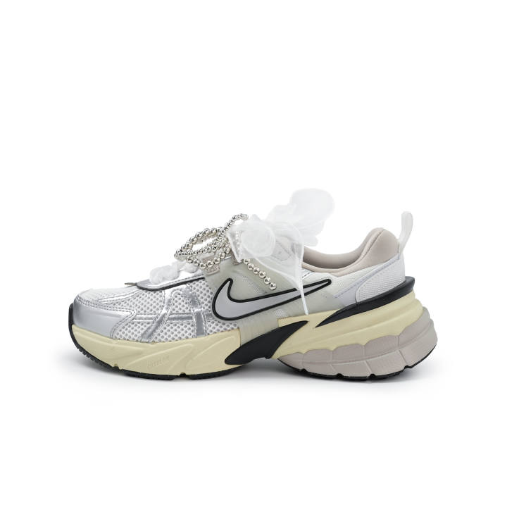 Nike Nike V2K Run Low top Running Shoes Women's Silver