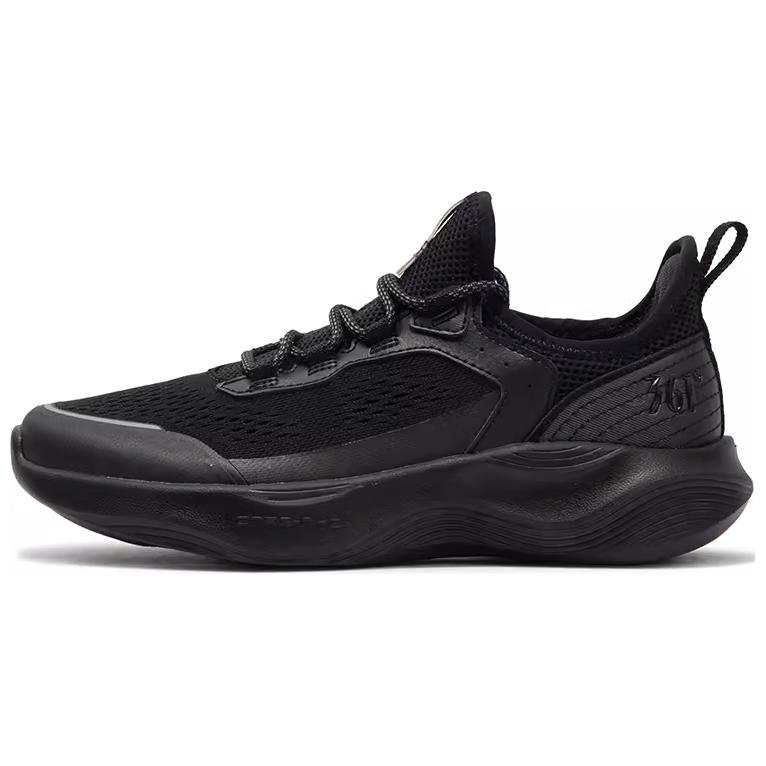 361° Breathable And Lightweight Low top Casual Running Shoes Women's Obsidian Black