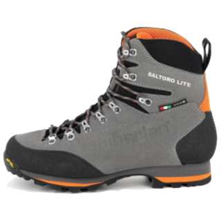 Zamberlan Abrasion Resistant Slip Resistant Crew Outdoor Boots Men's Gray Black Orange