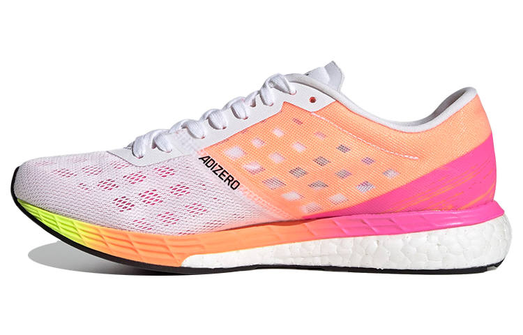 Adidas Adidas Wmns Adizero Boston 9 'White Screaming Pink' Women's