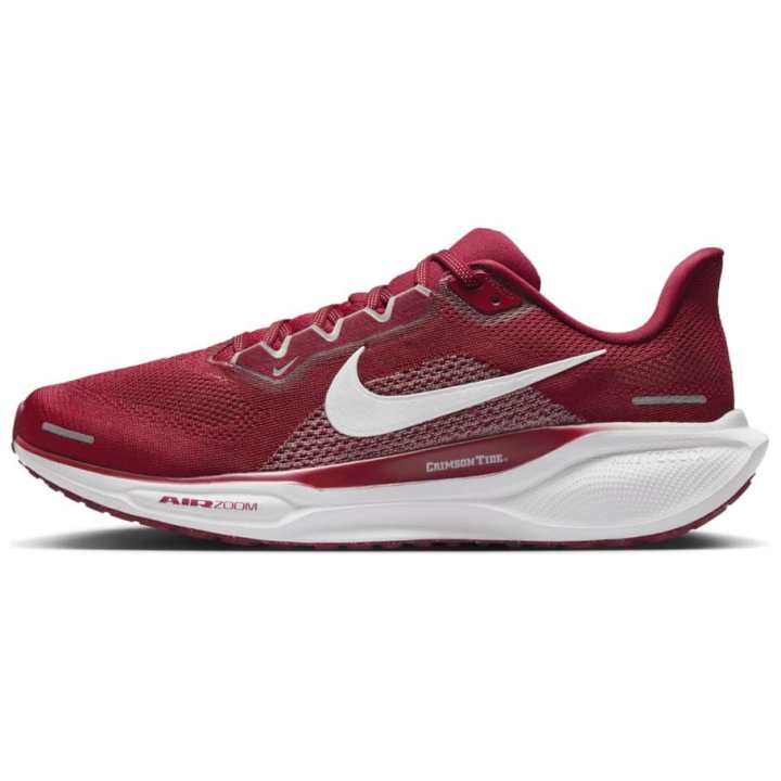 Nike NCAA x Nike Pegasus 41 Slip Resistant Abrasion Resistant Low top Running Shoes Unisex Red