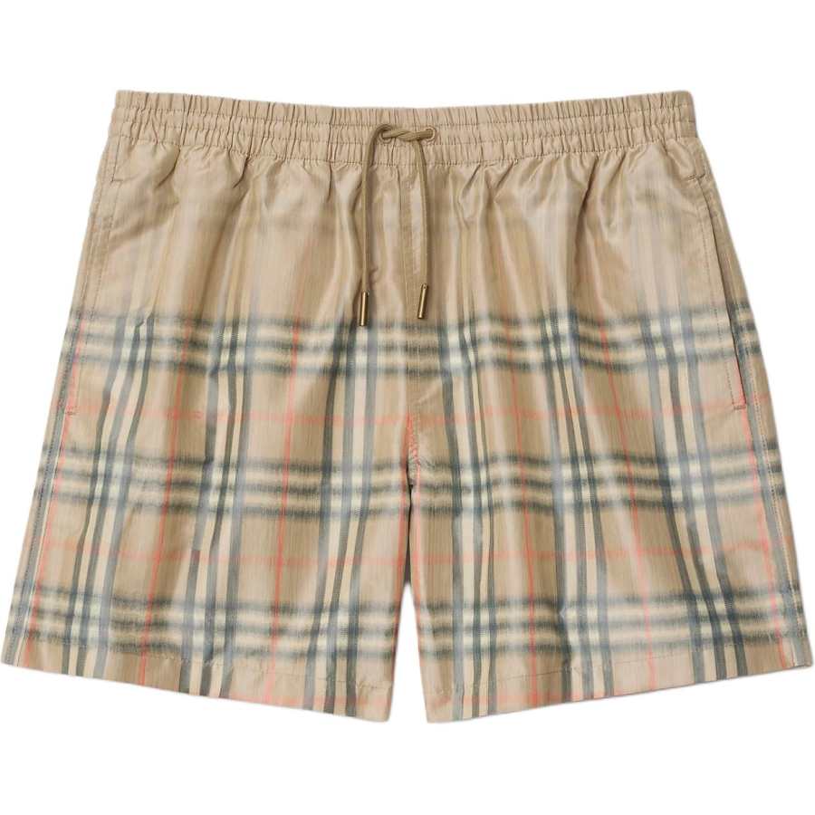 Burberry FW25 Swimming Shorts Casual Fit Men's