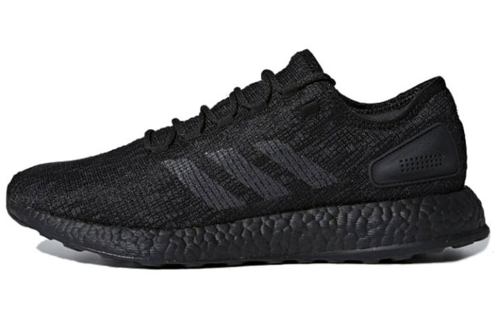 Adidas Adidas Pure Boost 2017 Fabric Low top Casual Running Shoes Unisex Black