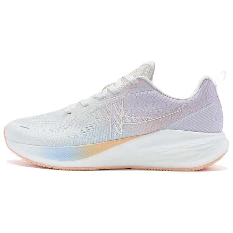 XTEP 5.0LITE Abrasion Resistant Rebound Low top Running Shoes Women's Purple White