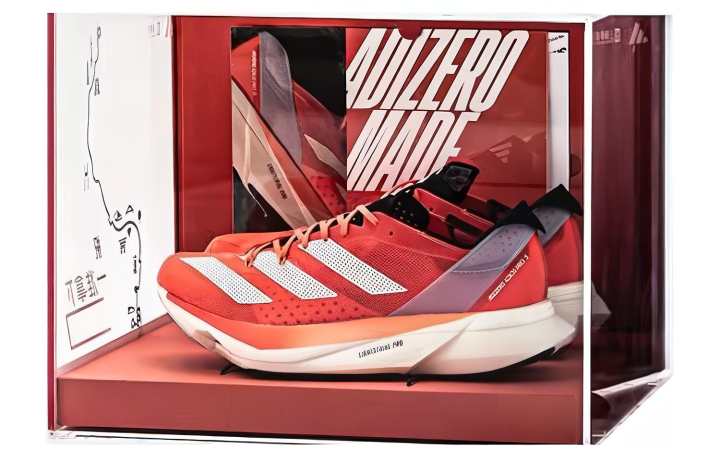 Adidas Adidas Adizero Adios Pro 3 Running Shoes Unisex Low Top Black/White/Red