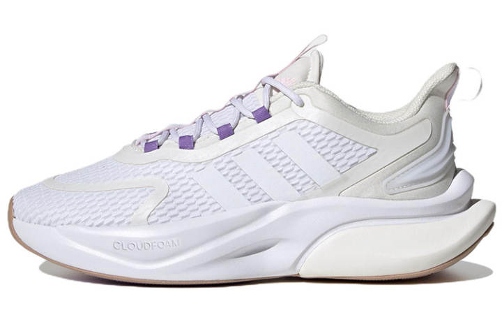 Adidas Adidas Wmns Alphabounce+ 'White College Purple' Women's
