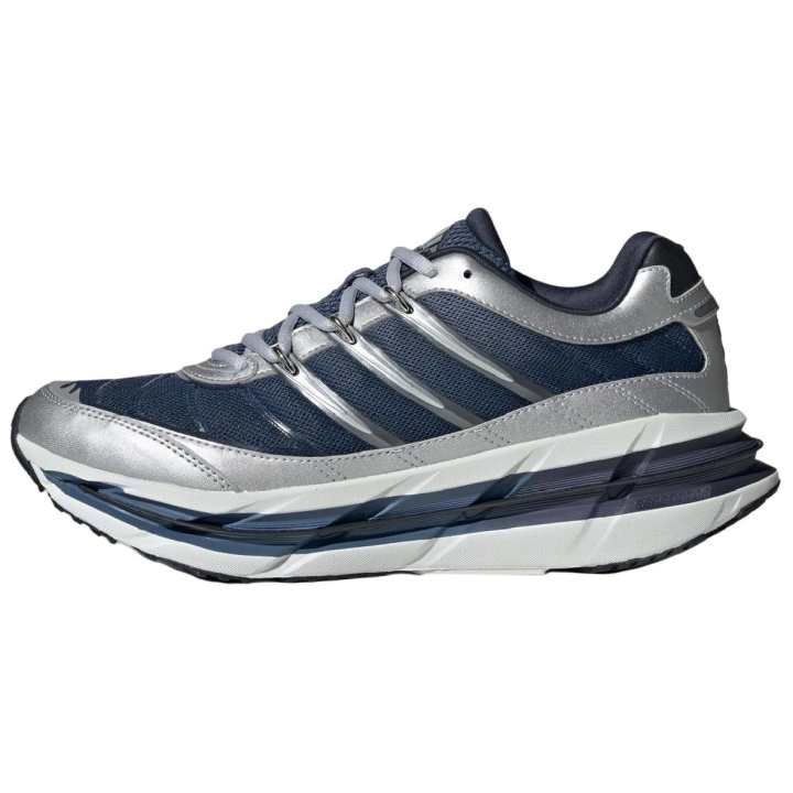 Adidas Adidas Adistar Abrasion Resistant Low top Running Shoes Unisex Silver Blue