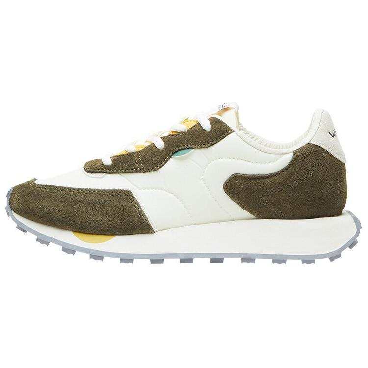 Norman Walsh Non slip Lightweight Low top Casual Shoes Unisex Beige Green
