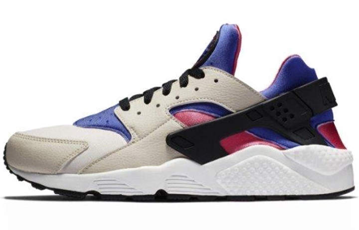 Nike Nike Air Huarache Run Fabric Cushioning Slip Resistant Abrasion Resistant Breathable Coverage