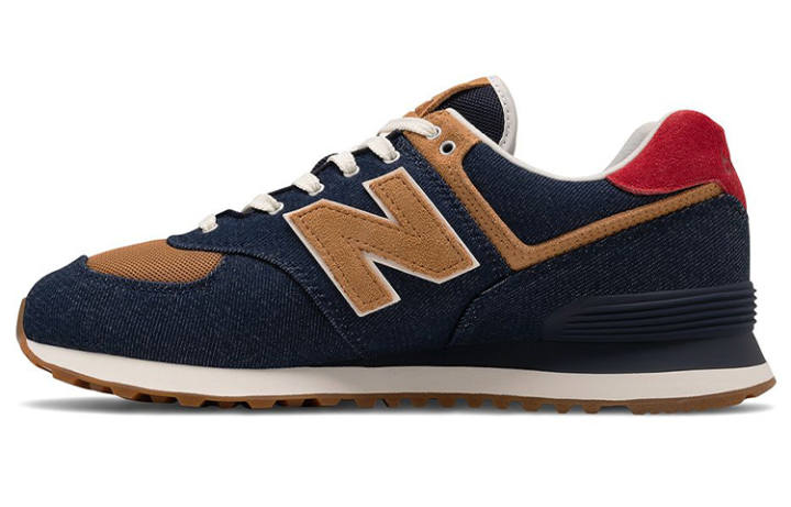New Balance 574 New Balance 'Denim - Pigment Team Red'