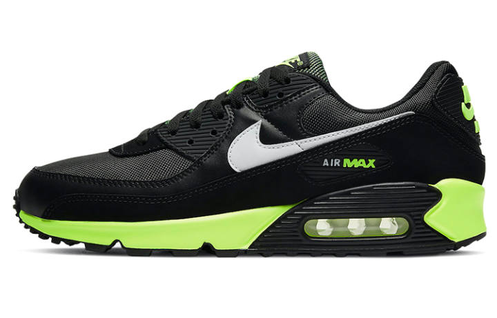 Nike Nike Air Max 90 Black Hot Lime