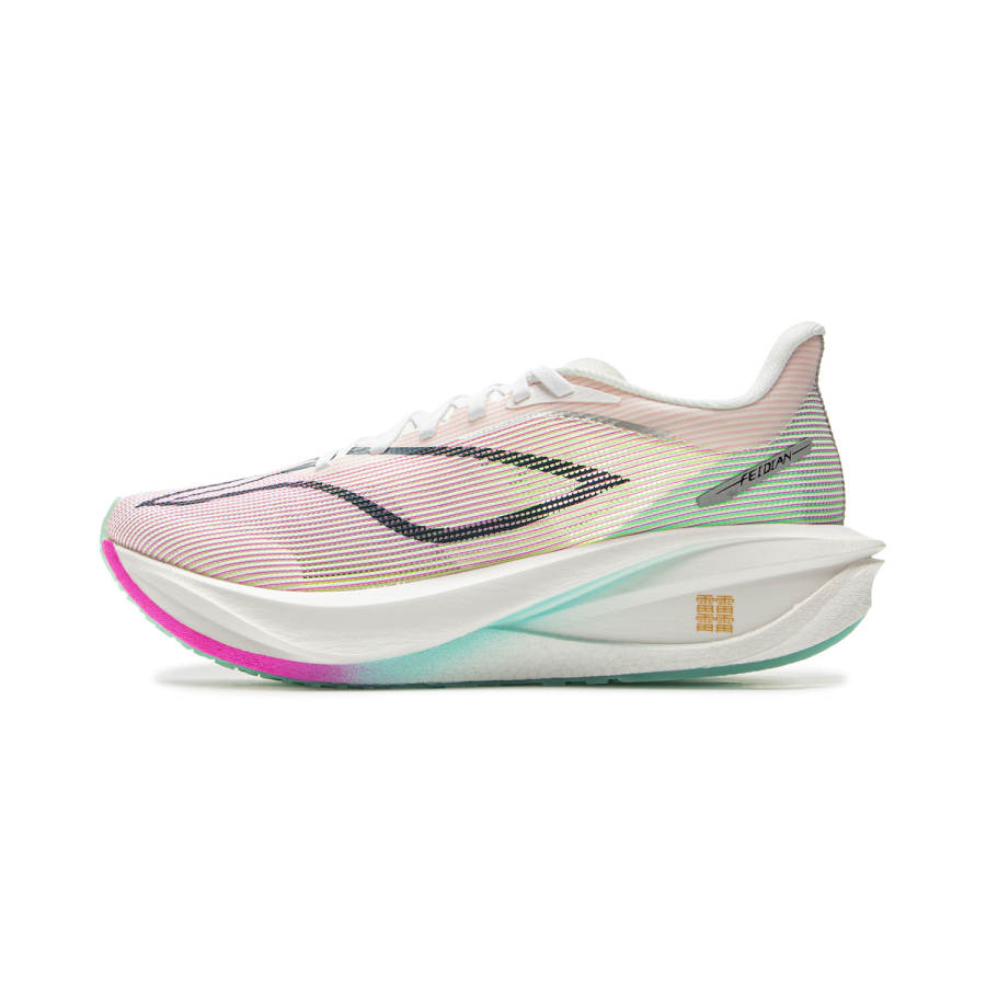 Li-Ning Li Ning Feidian 5 Challenger Low top Carbon Plate, Li Ning Ultra Durable Technology Marathon Sprint Running Shoes