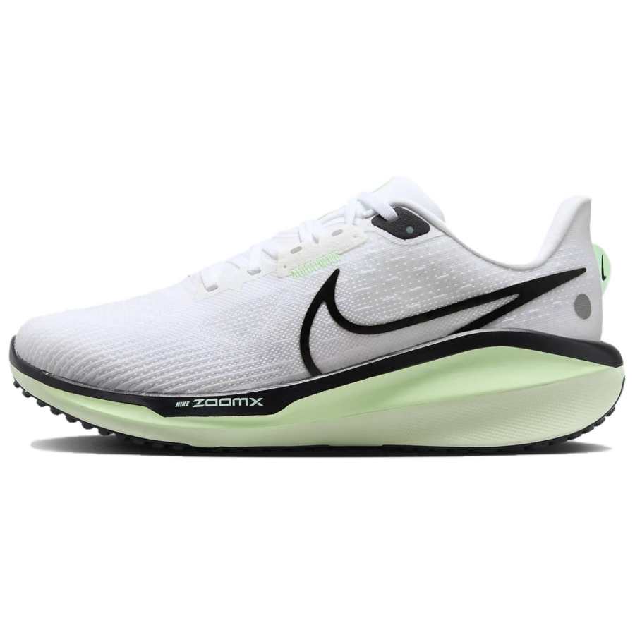 Nike Nike Air Zoom Vomero 17 Comfortable Slip Resistant Slip Resistant Low top Running Shoes Women's White Green