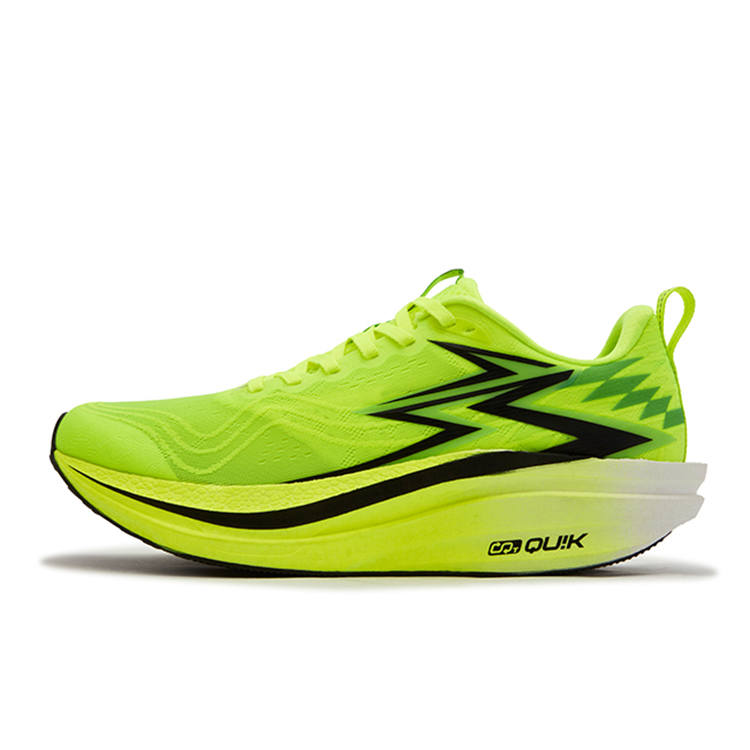 361° Flame 4 MIX Jacquard Low top Casual Training Racing Running Shoes Unisex Neon Solar Yellow