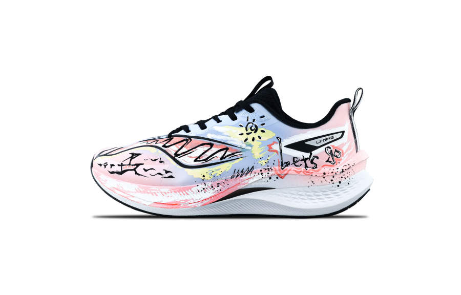 Li-Ning Li Ning Red Hare 7 Pro Running Shoes Men's Low Top Pink/Blue