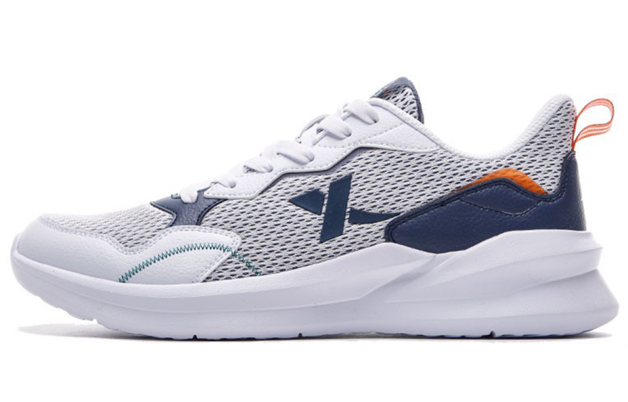 XTEP Mesh, Textile, Synthetic Leather Cushioning Slip Resistant Abrasion Resistant Breathable Low top Running Shoes