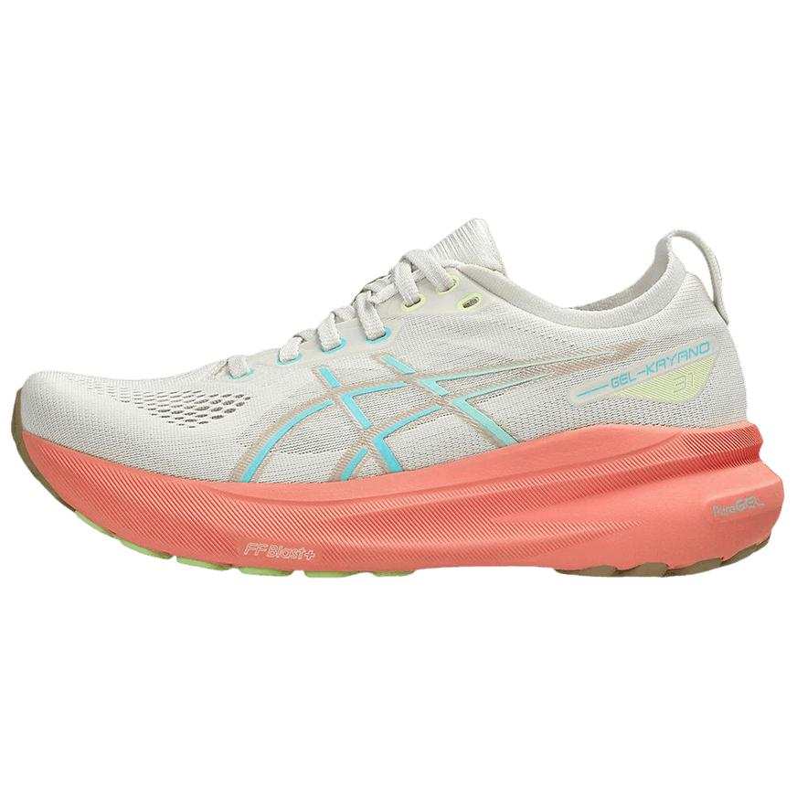 ASICS Gel Kayano 31 Comfortable Low top Running Shoes Women's Gray Orange