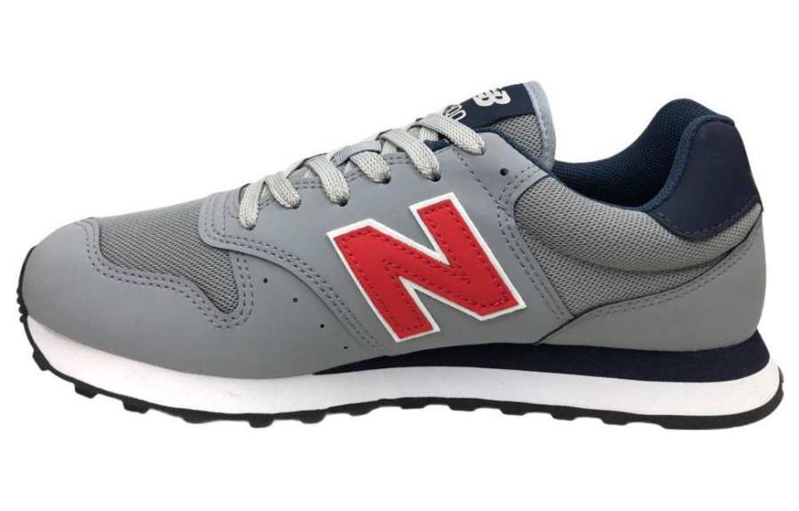 New Balance New Balance NB 500 Running Shoes Men's Low Top Gray/Red