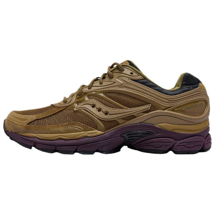 Saucony ProGrid Omni All in 9 Running Shoes Unisex Brown Green