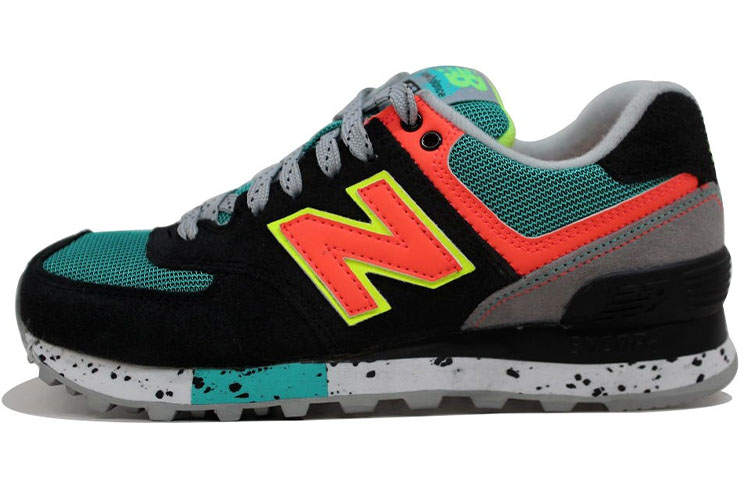 New Balance New Balance NB 574 Textile, Synthetic Leather Cushioning Abrasion Resistant Breathable Low top Running Shoes Women's