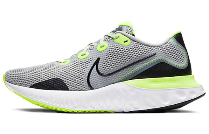 Nike Nike Renew Run Abrasion Resistant Breathable Abrasion Resistant Breathable Low top Running Shoes Men's Black Gray Green