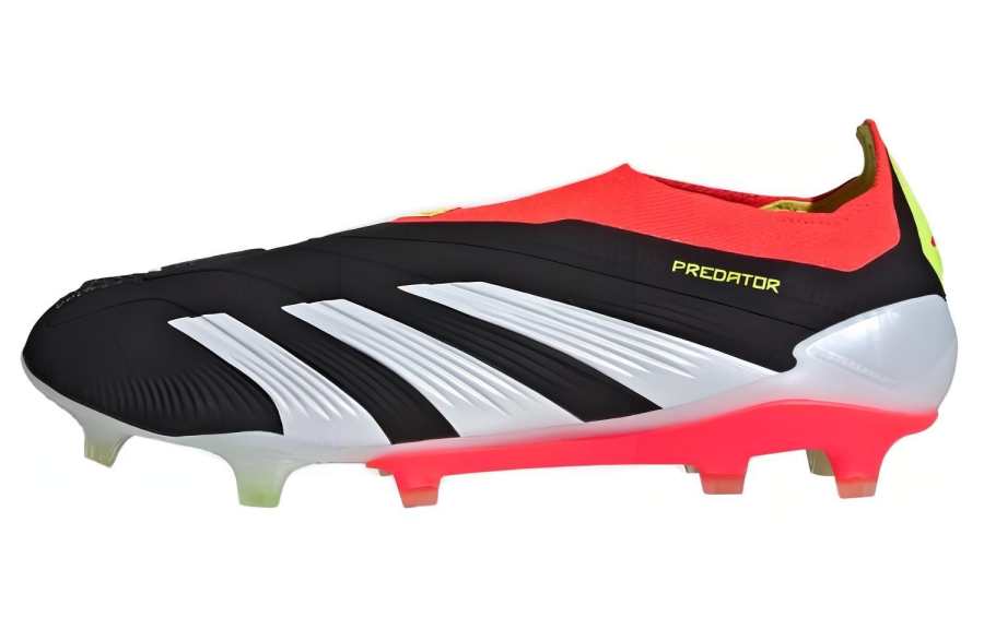 Adidas Adidas PREDATOR ELITE Comfortable FG Firm Ground Soccer Shoes Men's Red White Black