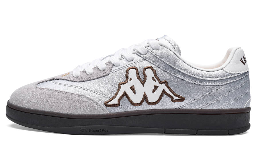 Kappa Tifo Back to Back German Army Trainers Unisex Silver