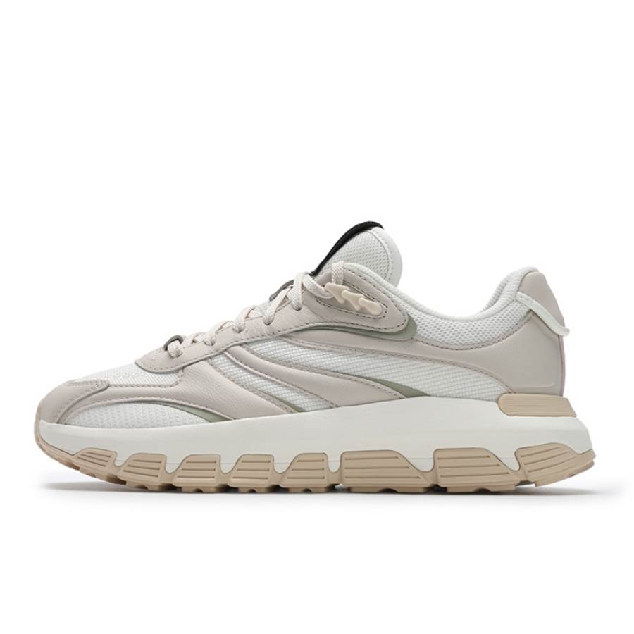 FILA Avant Garde Collection Textile, Synthetic Leather, Top Grain Cow Leather Abrasion Resistant Low top Running Shoes
