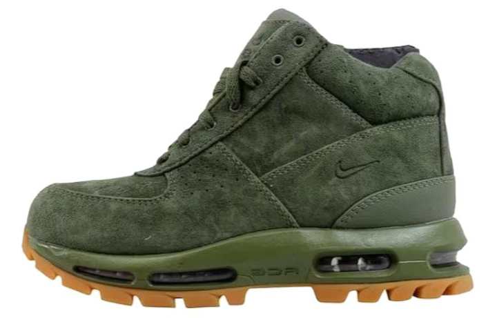 Nike Nike Air Max Goadome 2013 Army Olive Suede Women's