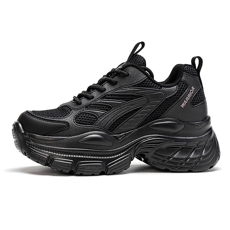 WARRIOR Warrior Synthetic Leather Slip Resistant, Abrasion Resistant, Coverage, Lightweight, Height Increasing Low top