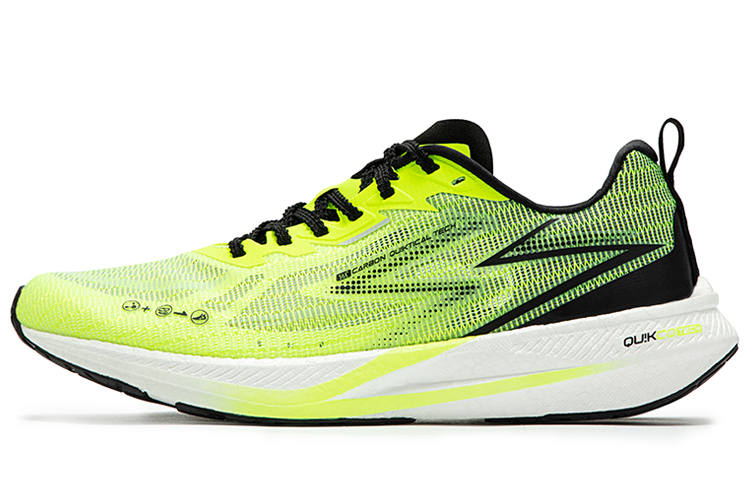 361° Blitz CQT MIRO Cushioning Slip Resistant Abrasion Resistant Low top Running Shoes Men's Yellow