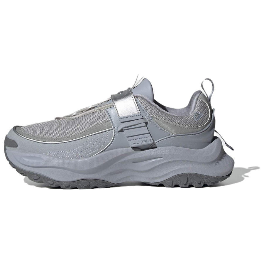 Adidas Adidas Maxxwavy Slip Resistant Abrasion Resistant Low top Casual Running Shoes Women's Silver Gray