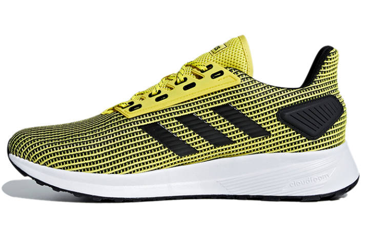 Adidas Adidas Duramo 9 Breathable Low top Running Shoes Men's Yellow Black