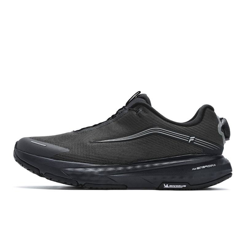 FILA BOA ENERGY 2 Low top Running Shoes Men's Forged Iron Gray/Galloping Horse Black