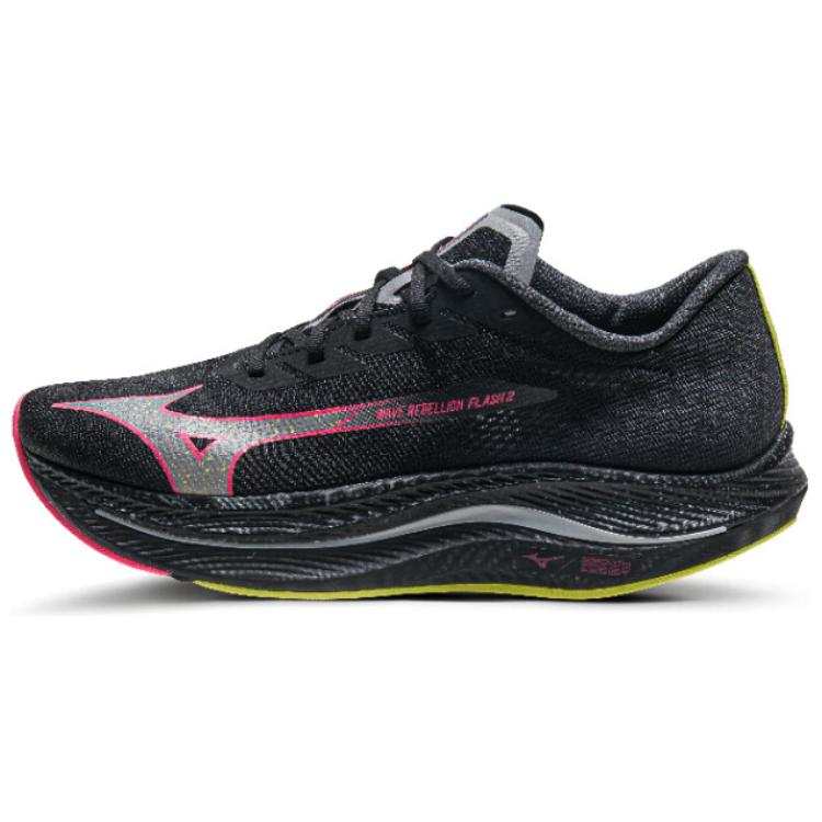 Mizuno Wave Rebellion Mizuno Flash 2 'Black Pink Tetra'