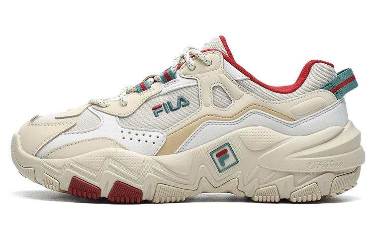 FILA Ravagement 2 Leather Cushioning Abrasion Resistant Cushioning, Wear Resistant Low top Running Shoes Women's