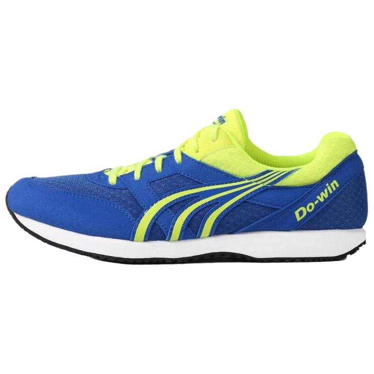 DO-WIN DO WIN Abrasion Resistant Lightweight Wear resistant And Lightweight Low top Running Shoes Unisex Blue Yellow White