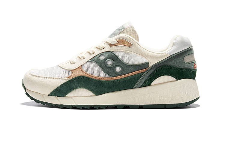 Saucony Shadow 6000 Textile, Leather Slip Resistant, Abrasion Resistant, Height Increasing Low top Running Shoes Unisex