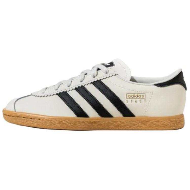 Adidas Originals Stadt Low top Skateboard Shoes Unisex Beige Black