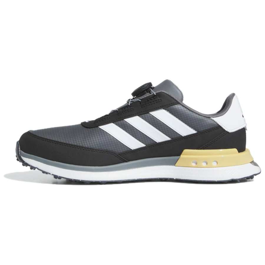 Adidas Adidas Slip Resistant Abrasion Resistant Low top Golf Shoes Men's Gray Black Wide Fit
