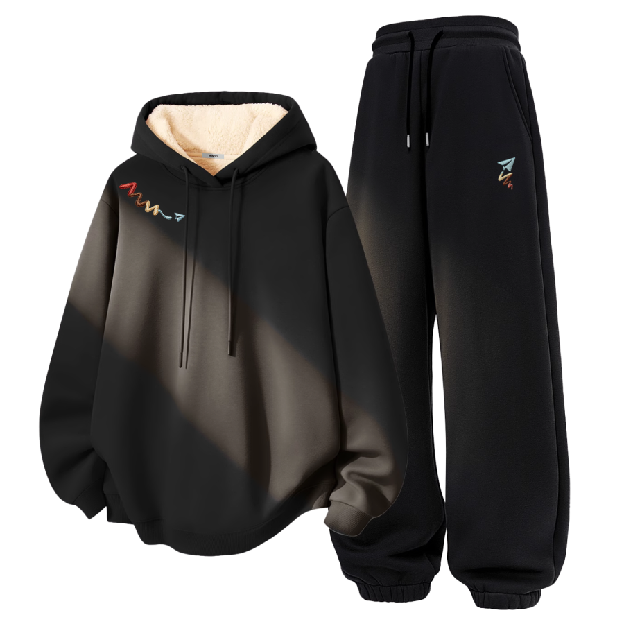 MINISO MINISO Winter Style Sweatshirt Set Unisex 2 Pack