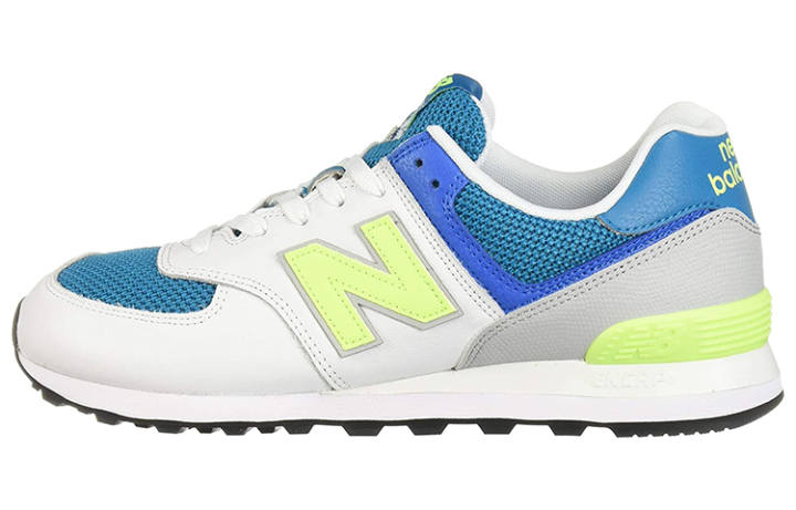 New Balance 574 New Balance 'Deep Ozone Blue Bleached Lime'