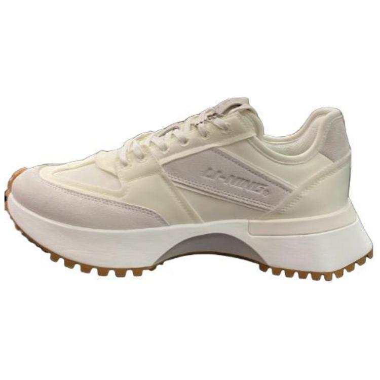 Li-Ning Li Ning 001 Slip Resistant Low top Running Shoes Men's Beige