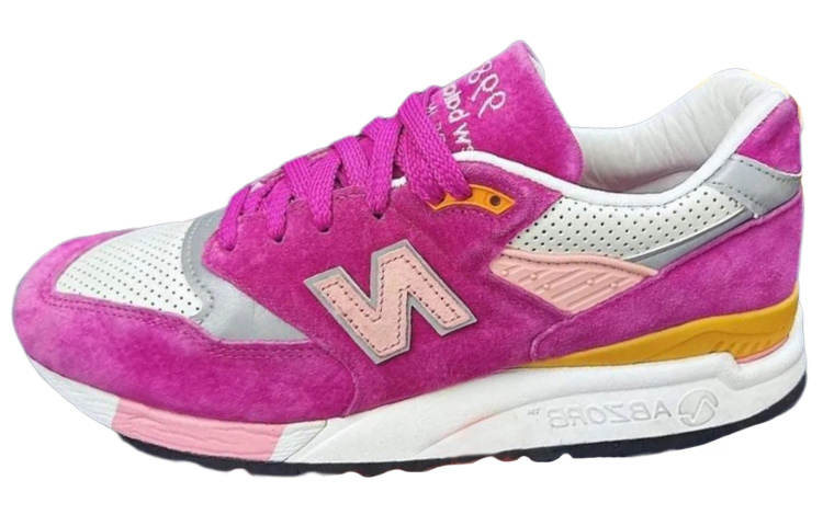 New Balance CONCEPTS x New Balance NB 998 Cushioning Low top Running Shoes Men's Pink