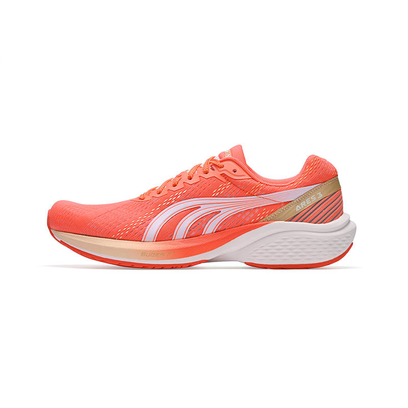 DO-WIN DO WIN Warrior 3 Mesh Cushioning Coverage Support Low top Marathon Running Shoes Unisex Peach Pink