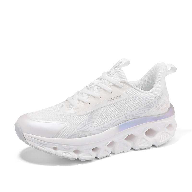 PES PANDA Running Shoes Unisex Low Top Moon White/Crystal Moon/Rolls Black/Rainbow Pink