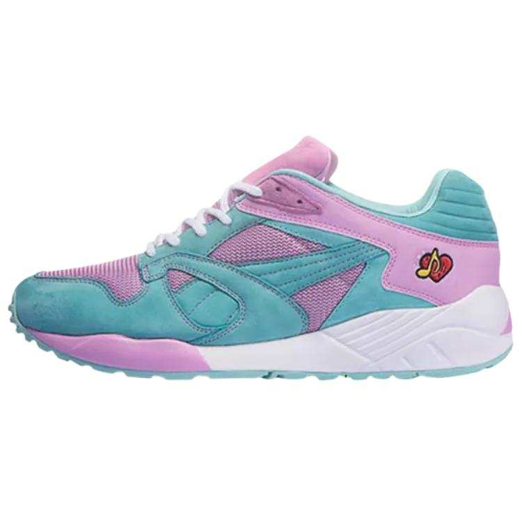 PUMA Begins x PUMA Trinomic XS 850 Support Running Shoes Unisex Purple Green White