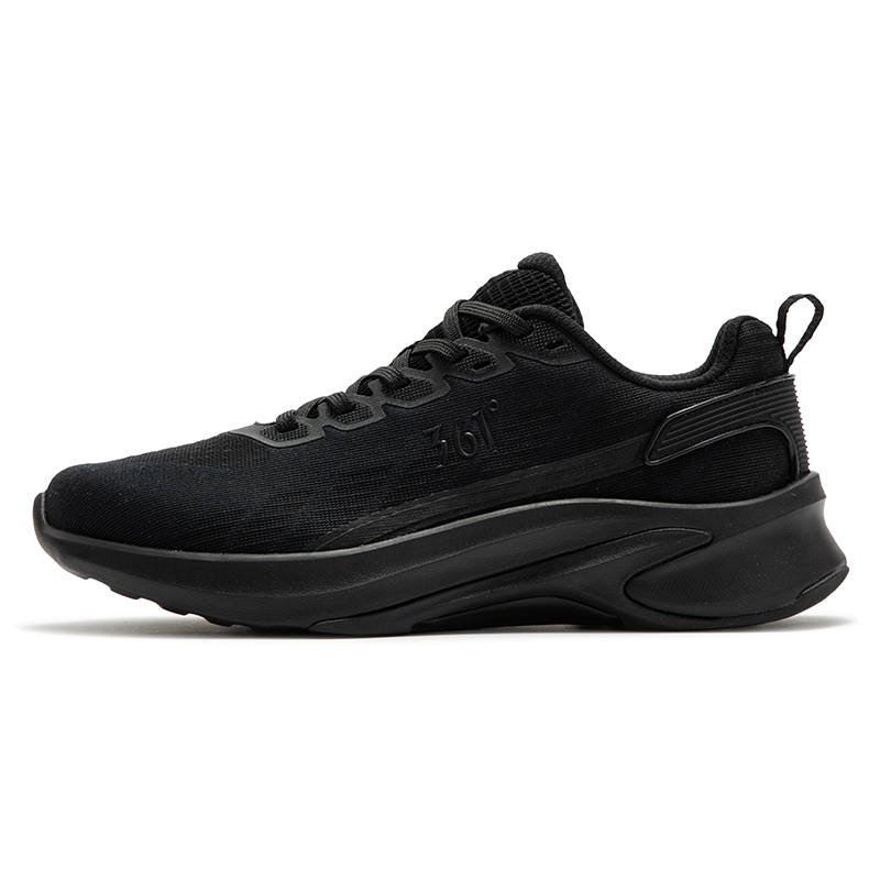 361° Sharp Teeth Abrasion Resistant Breathable Low top Running Shoes Women's Black