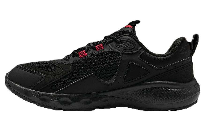 Under Armour Mesh Cushioning, Wear Resistant Low top Running Shoes Men's Black